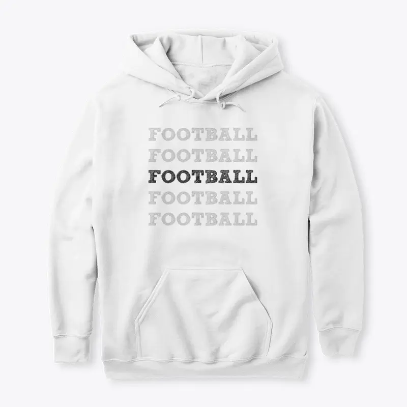 Football Times Five - Grey & Black text