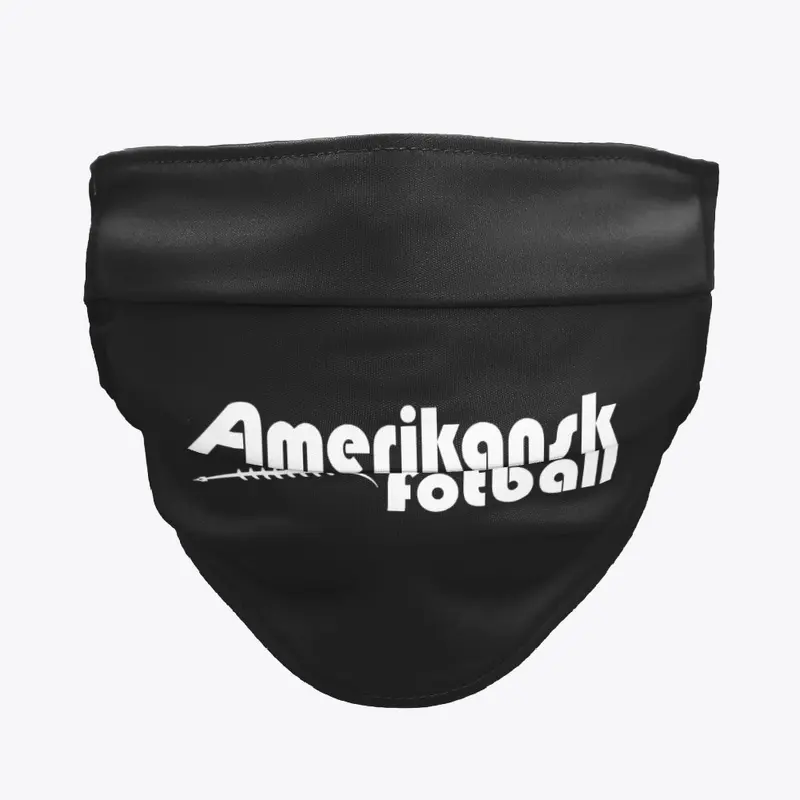 Amerikansk Fotball merch (white txt)