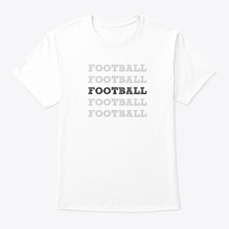 Football Times Five - Grey & Black text