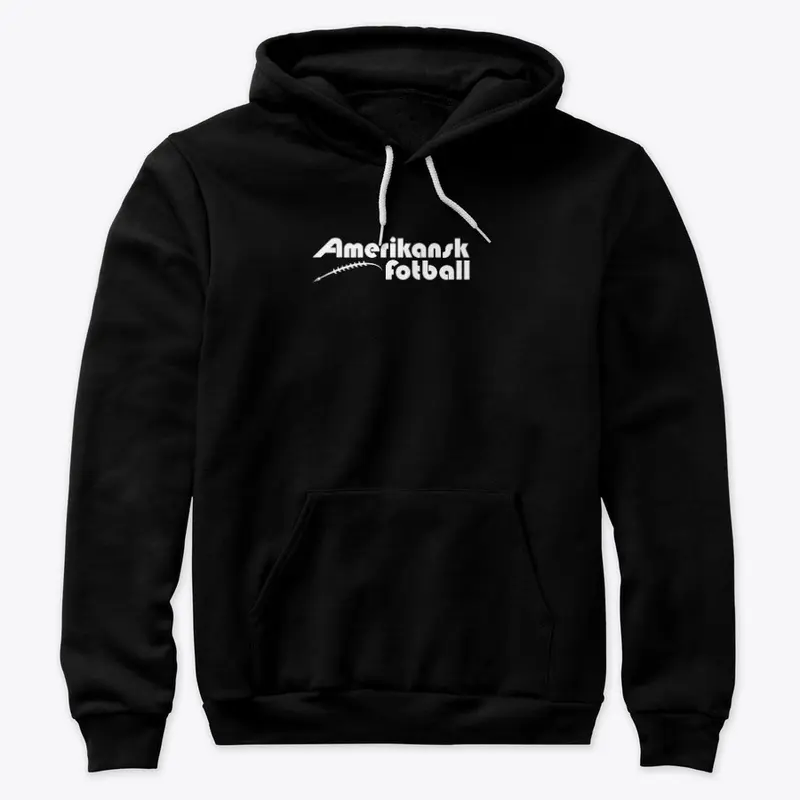 Amerikansk Fotball merch (white txt)