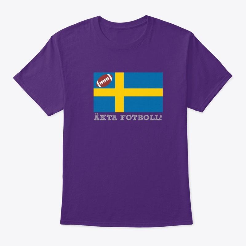 Äkta Fotboll - light text