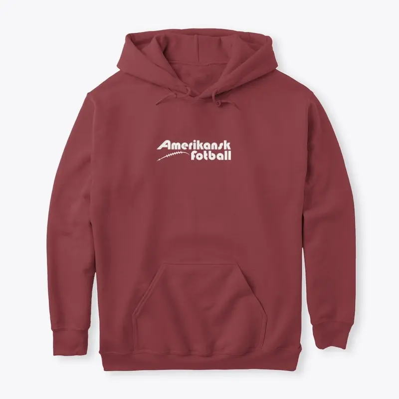 Amerikansk Fotball merch (white txt)